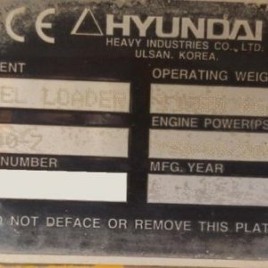 foto 11.5t загрузчик Hyundai HL740-7